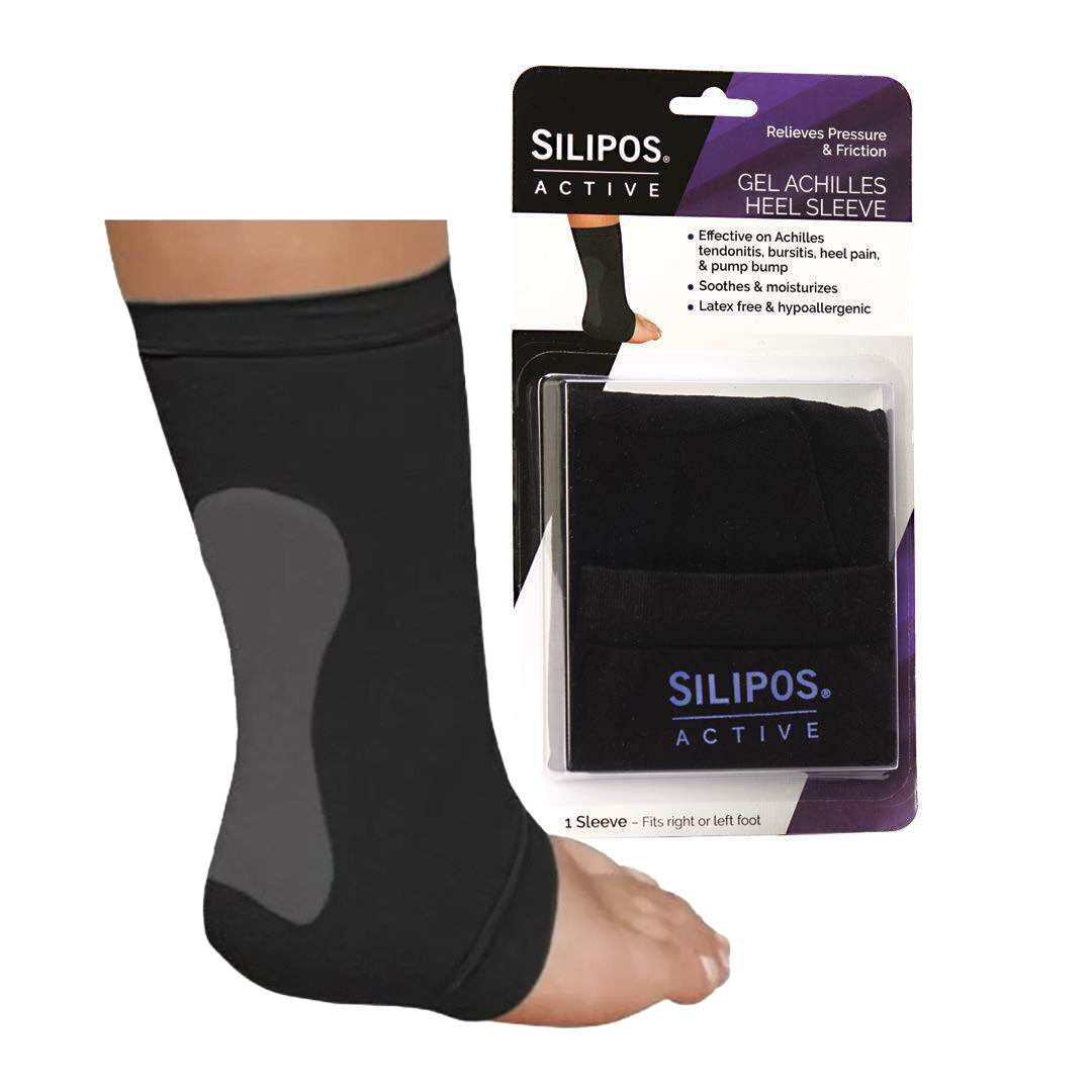 Silipos Active Gel Achilles Heel Sleeve - Single