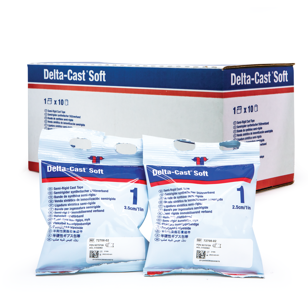 Deltacast Soft - Blue 7.5cm Box of 10