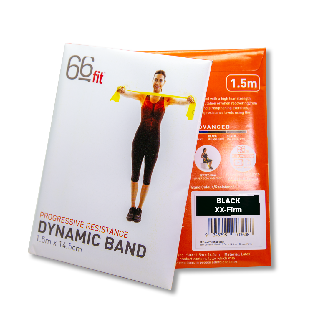 66fit Dynamic Exercise/Resistance Band - 1.5 Metre