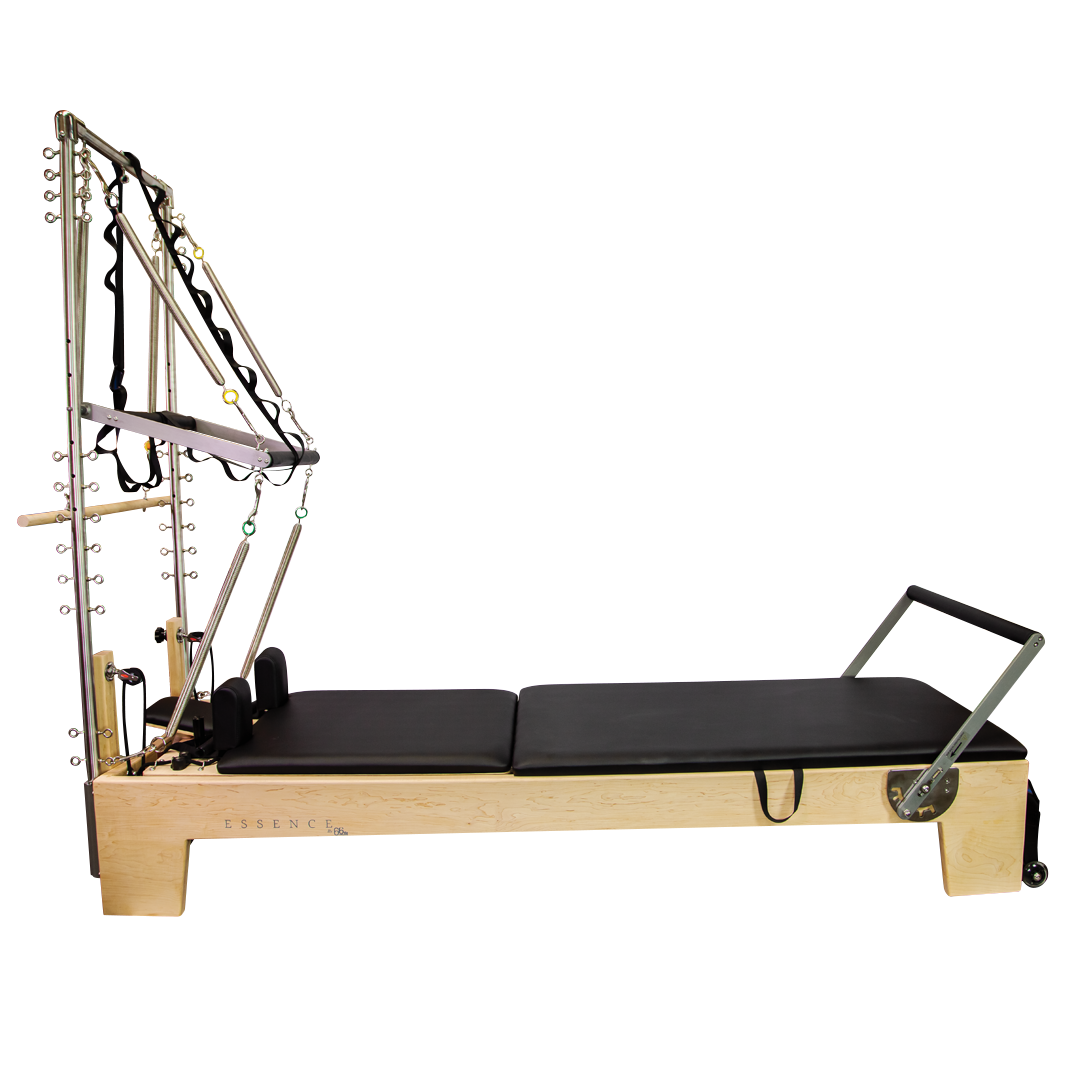 66fit ESSENCE Reformer Wood with Half Trap