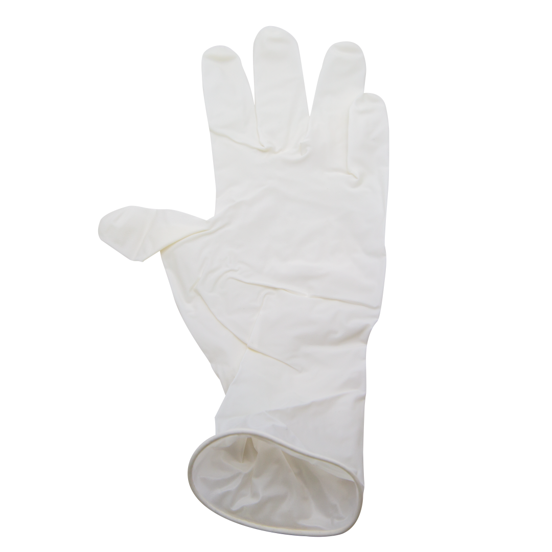 Protex Nitrile White Gloves P-F &amp; L-F